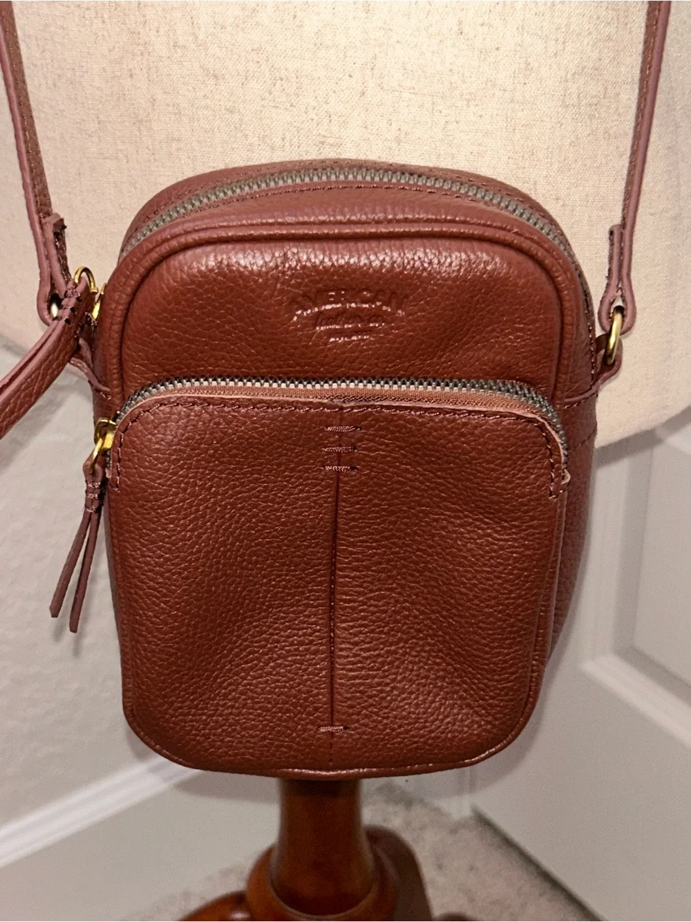 American Leather Co. Cleveland Mini Crossbody Purse Bag